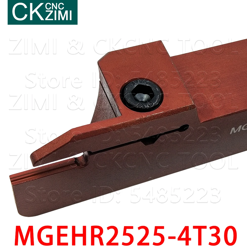 1PC MGEHR 1 010 MGEHR2525-4T30 30mm Grooving alat Bubut Dudukan CNC mesin bubut mengubah alat alur memotong lebih dalam untuk MGMN 400 grooving sisipan