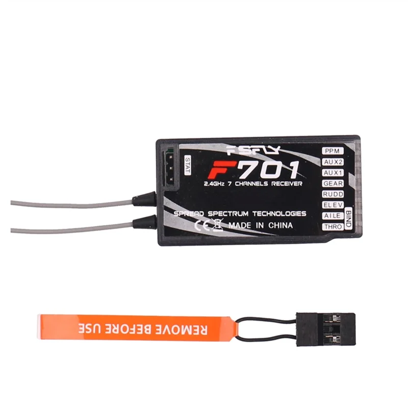 F701 RC Receiver PPM 2.4GHz 7CH DSMX DSM2 Spread Better Than Spektrum AR7000 For DX7 DX8 JR Transmitter for Helicopter