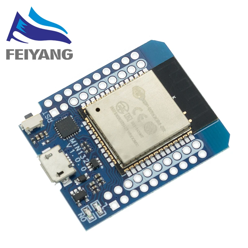 For Wemos Mini D1 ESP8266 ESP32 ESP-32S WIFI Bluetooth CP2104 Development Board Module For Arduino With Pins