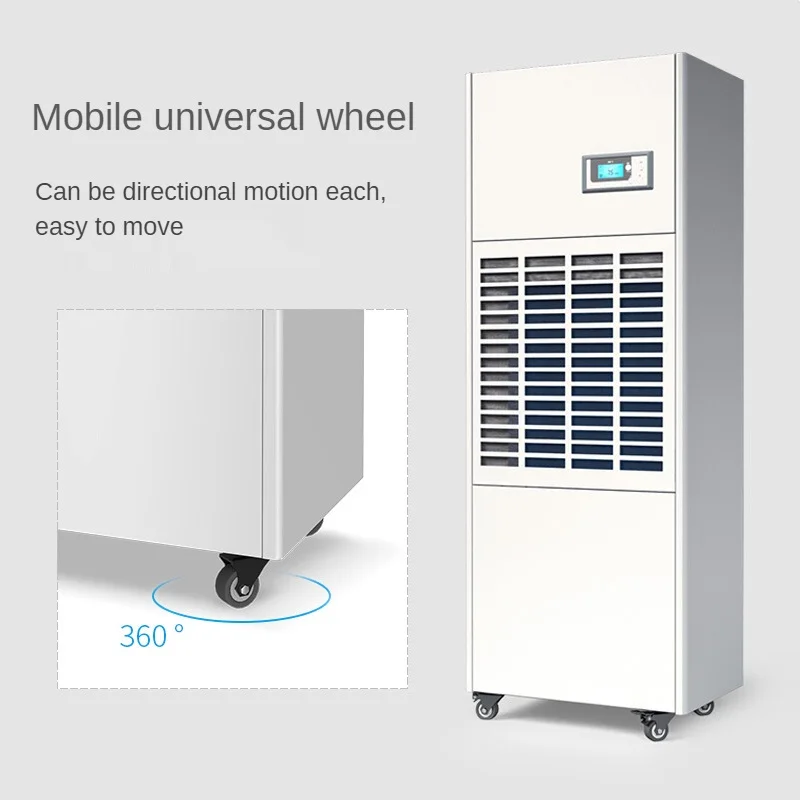 DOROSIN Industrial Dehumidifiers 6.8KG/H Commercial High-power Dehumidifier Workshop Warehouse Basement Air Dryer DP-6.8 220V