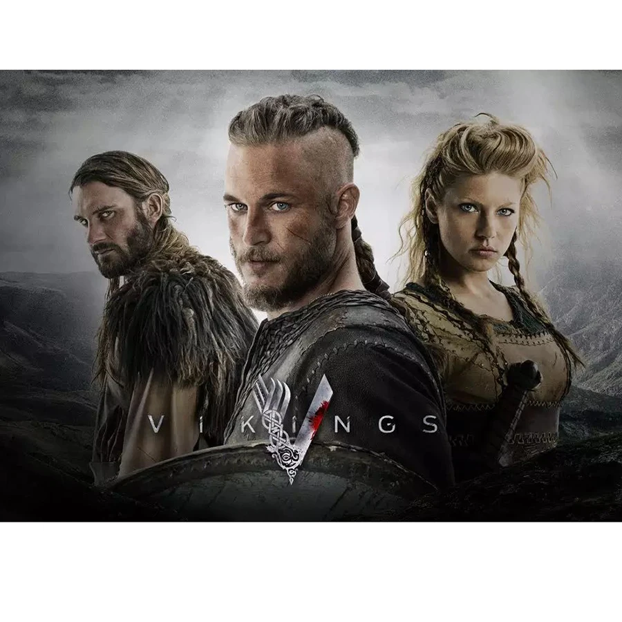 

5D DIY Diamond Painting Cross Stitch Diamante Embroidery Viking Full Square / Round Drill Mosaic Home Decor Gift