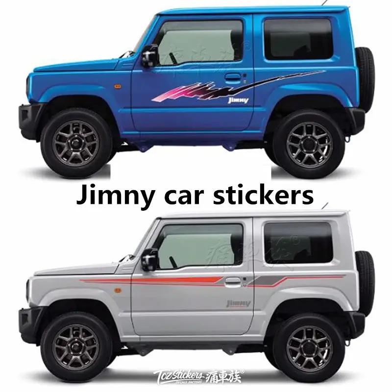 

Наклейки на автомобиль Suzuki Jimny, модификация внешнего вида