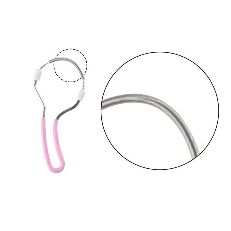 أدوات تجميل سحرية لإزالة الوجه إزالة شعر الوجه الربيع إزالة الشعر للسيدات جهاز إزالة الشعر على نحو سلس مزيل لنزع الشعر