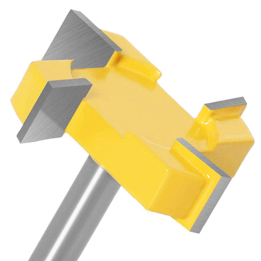 Imagem -03 - tipo t Slotting Cutter Ferramenta para Madeira Bits para Madeira Industrial Grade Fresa Edge Haste mm mm 12 mm 1pc
