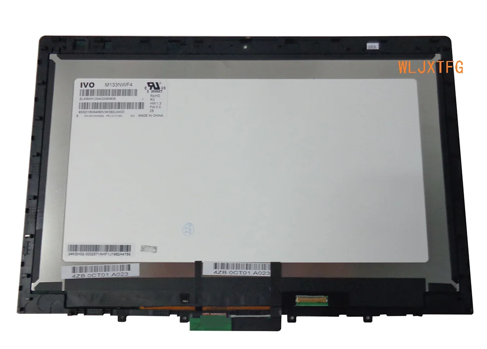 For Len0vo ThinkPad L390 Yoga Lcd Touch Screen w/ Bezel 13.3