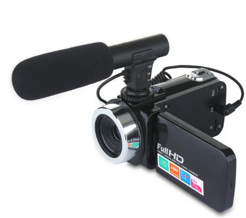 

3.0 Inch 24MP 1080P HD Digital Camera 18x Zoom With Microphone