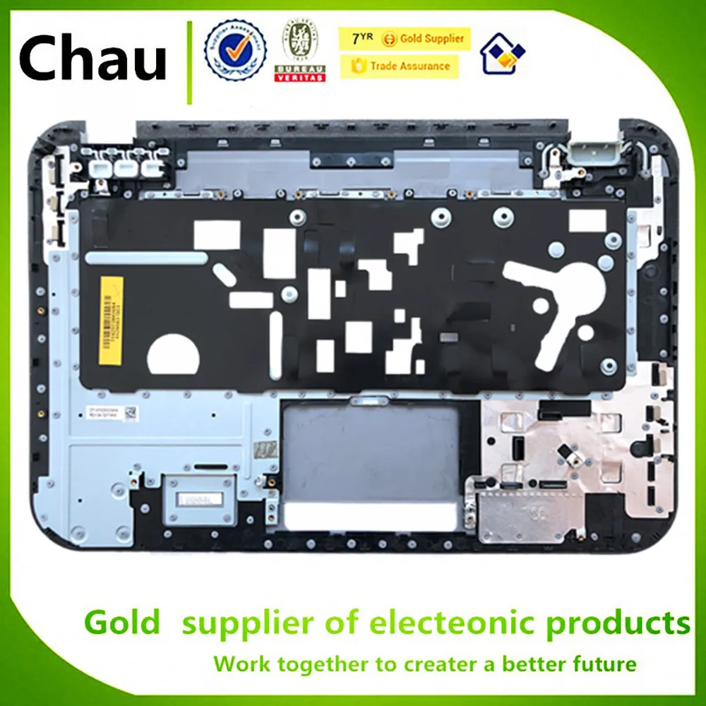 Chau New For Dell Inspiron 15R 5520 7520 15.6 Upper Case Palmrest Cover NO Touchpad