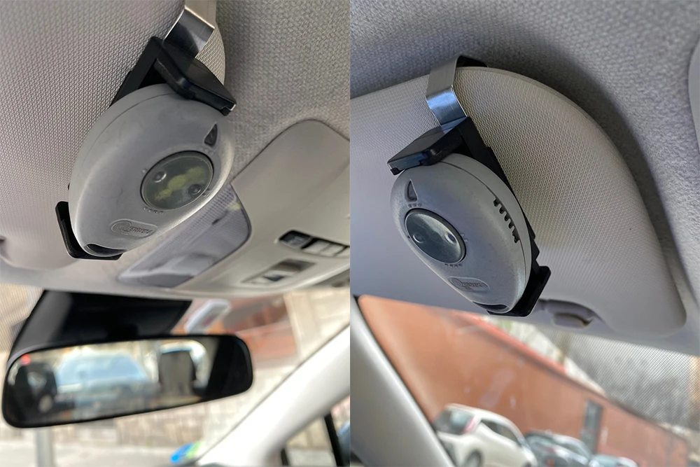 New Car Key Clip Holder Car Sun Visor Clip Garage Door Control Adjustable 47-68mm Garage Remote Control Clip Accessories Opener