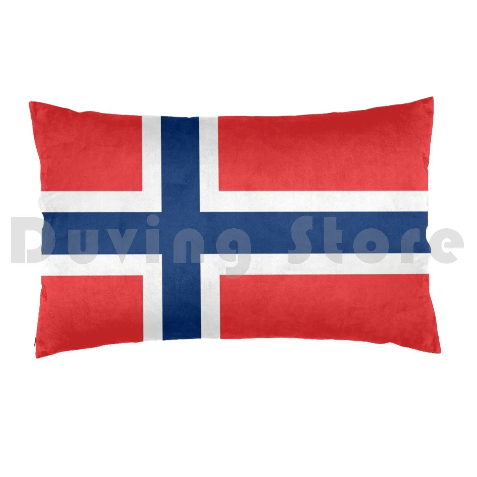 NorwayPillow case Aline Top Shower Flag Flags World Country Countries Europe Asia Africa North