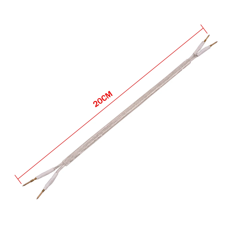 2pin Middle Connector for 12V 24V 110V 220V Single Color Neon Strip Light 2pin Extend Connector wire 20CM Led Neon Accessory