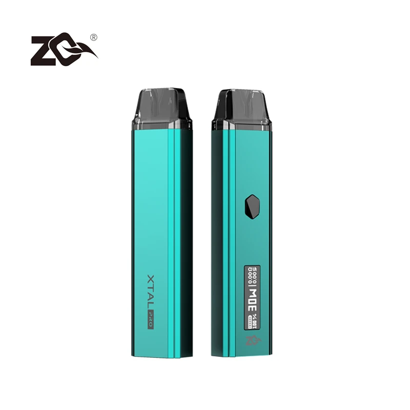 ZQ XTAL Pro Kit Pod System Elektronische Zigarette Rauch Vape Kit XTAL Upgrade Version Gebaut-in Batterie 1000mAh 2/3ml Tank 2021 Neue