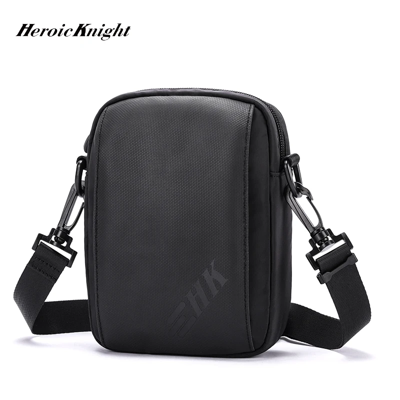 Heroic Knight Casual Crossbody Bag Fashion Male Luxury Square Phone Purse Waterproof Women Mini Shoulder Messenger Bag