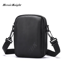 Bolso cruzado informal Heroic Knight para hombre, bolso cuadrado de lujo para teléfono, impermeable, Mini bolso de mensajero de hombro para mujer