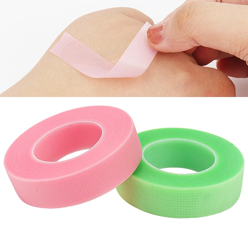 10pcs Eyelash Extension Tape Big Size Soft Medical Breathable Adhesive Tape Under Eye Pads False Lash Patch Makeup Tool