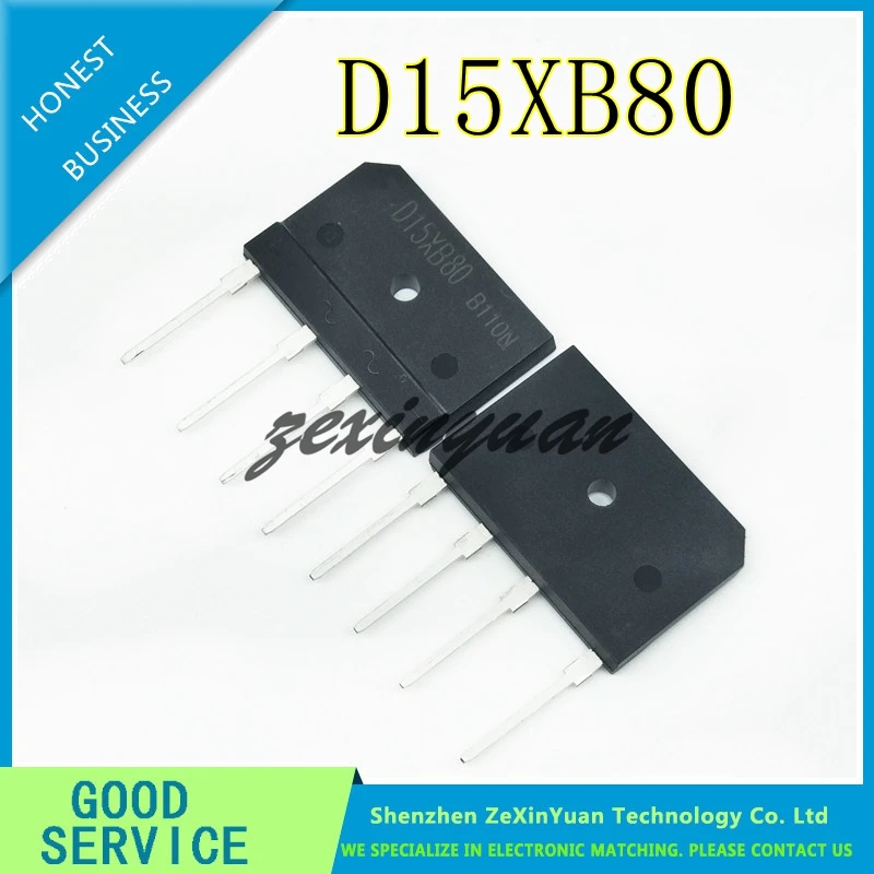 10PCS/LOT D15XB80 15XB80 15A 800V ELECTROMAGNETIC FURNACE RECTIFIER BRIDGE