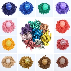 50pcs 5inch Small Balloons Round Latex Balloon Birthday Party Inflate Globos Wedding Decoration Baby Shower Anniversary Supplies