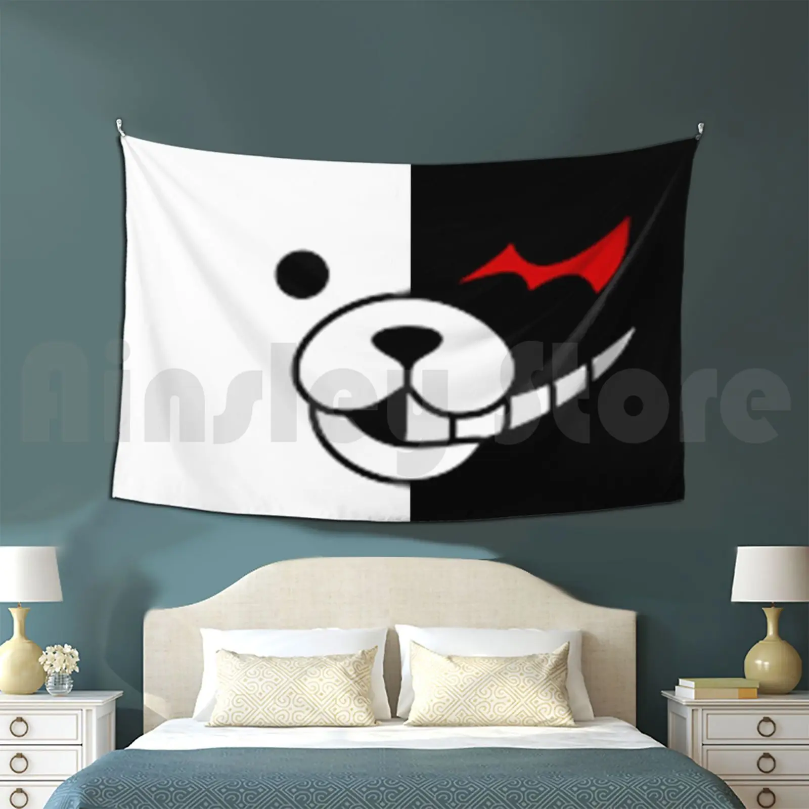 Danganronpa Tapestry Living Room Bedroom Danganronpa Danganronpa 3 Maga Danganronpa V3 Dangan Ronpa Monokuma Monobear