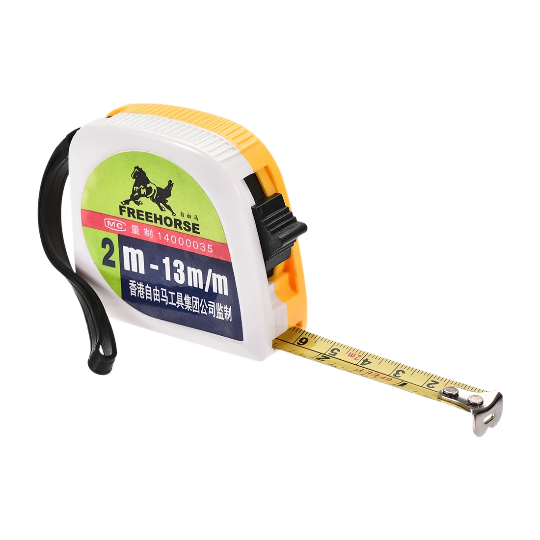 

1Pcs Tape Measure 2Meter 6 Feet Retractable Metric Ruler Plastic Round Case Woodworking Household Measuring Tape Measuring Tools