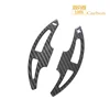 Paletas de palanca de cambios de fibra de carbono para BMW Serie 3, E90, E92, M3 3