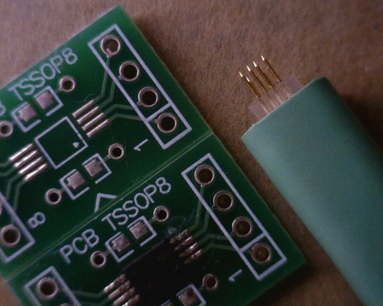 TSSOP8 pogo adapter for Digiprog 3 with Guide Cap for EEPROM programming