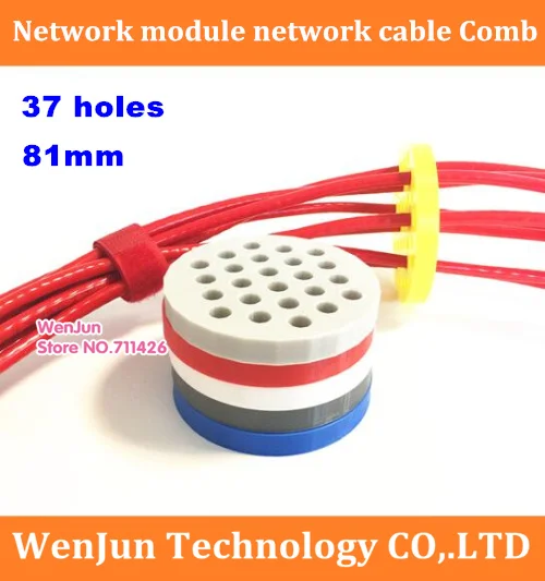 Thick Stronger category 5/6 category 37 wires Network Cable Comb Machine Wire Harness Arrangement Tidy Tools For Computer room