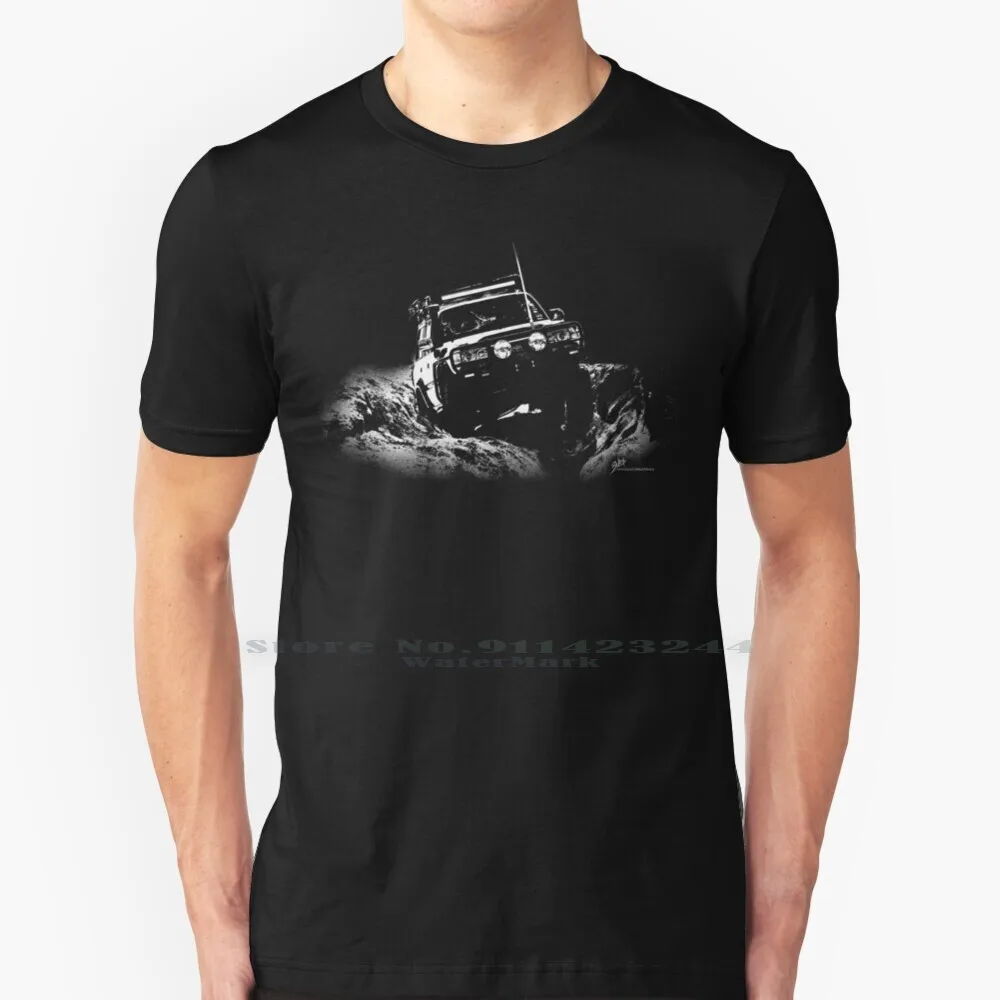 Landcruiser 100% Cotton T Shirt Land Cruiser 4wd Four Wheel Drive Offroad Off Road Car Cool Trending Tuff Truck Comp Truck