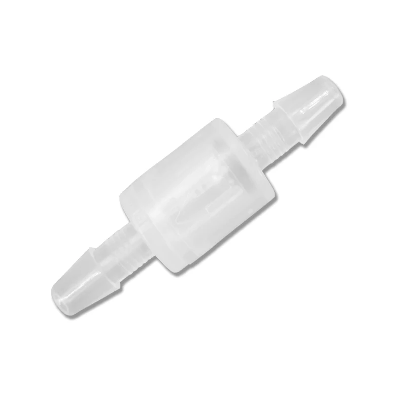 3/16 1/8 1/4 Check valve/ PP plastic non-return valve/ One way valve for air water oil/Spring ball valve with pressure hose barb