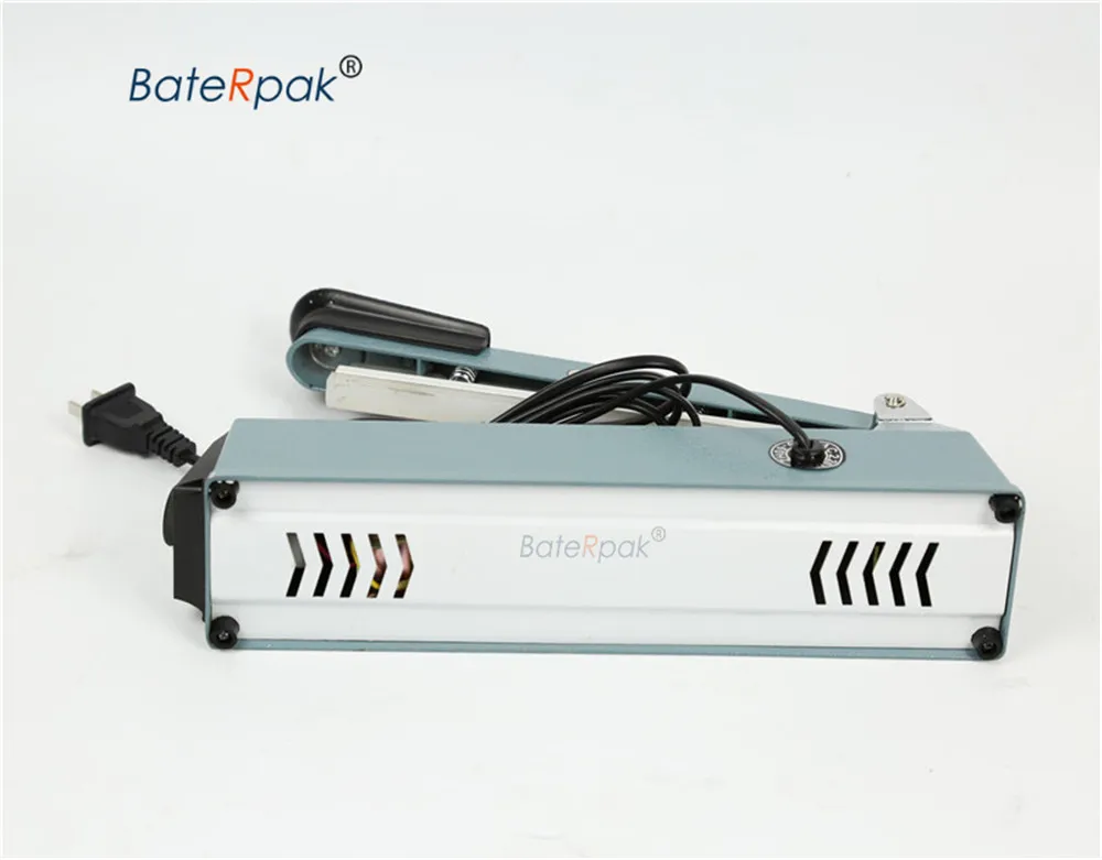 FR-200B (ختم 8 مللي متر) BateRpak فيلم بلاستيكي لحام ، الألومنيوم احباط حقيبة ، كرافت ورقة حقيبة التدفئة دفعة ختم آلة ، الحديد الجسم 220 فولت
