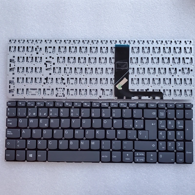 SP/hiszpańska klawiatura do Lenovo IdeaPad V15-IIL V15-IGL V15-ADA V15-IKB V15-IWL 340C-15IWL S145-15IKB L340-15IWL