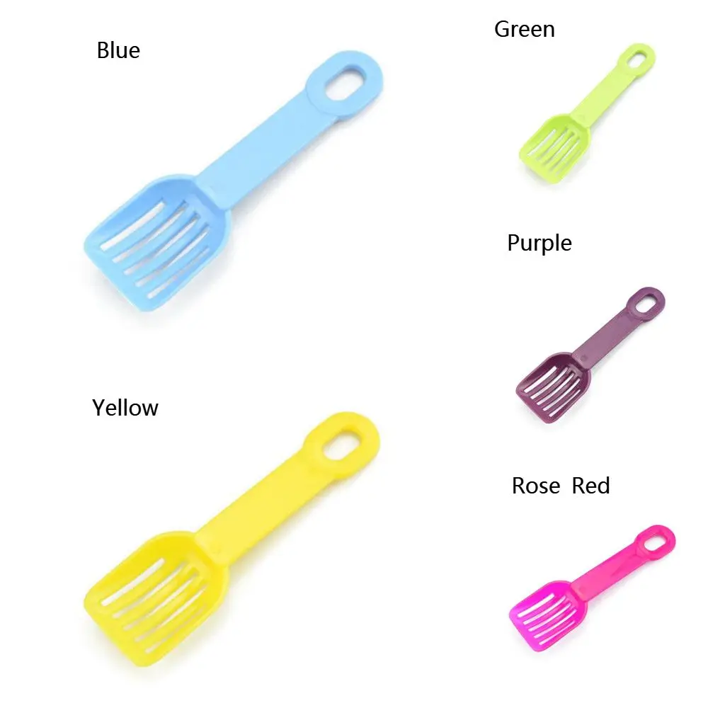 Ferramenta de limpeza de hamster Pá para gatos Colher para maca de gato Colher para areia