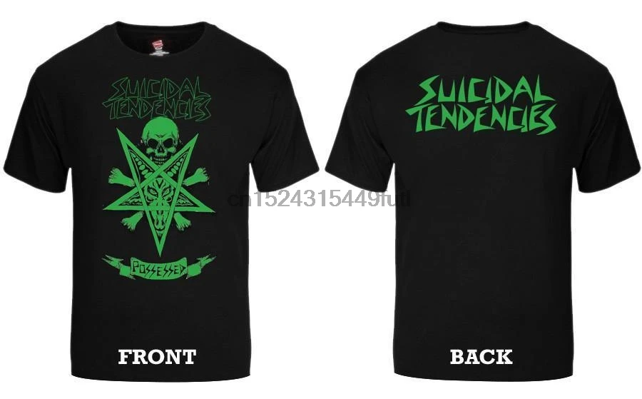 SUICIDAL TENDENCIES Official Possessed T-Shirt 80s Edition DogTown Punk Metal