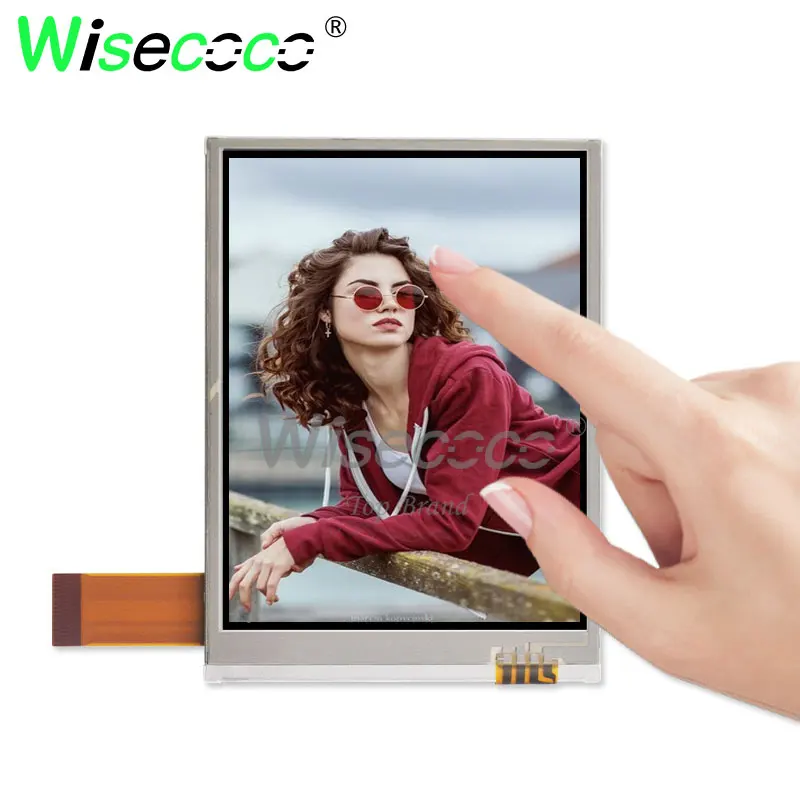 wisecoco 3.7 inch 480*640 touch screen 39pins 230 brightness with 4-wire Resistive Touch for handheld and PDA COM37H3M05DTC