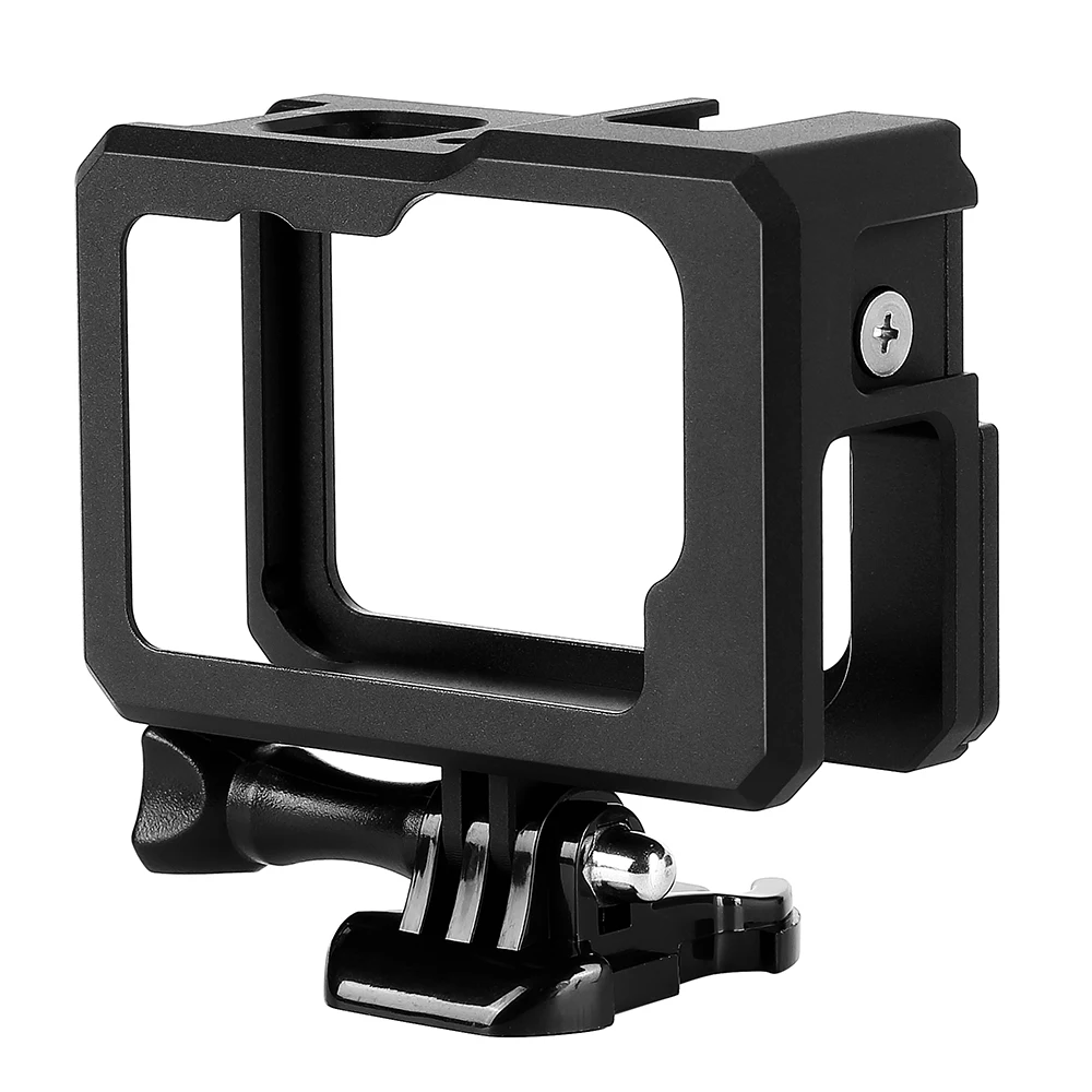Pokrowiec na ramę ze stopu metalu dla GoPro Hero 9 10 11 12 czarny uchwyt ochronny dla Go Pro 9 GoPro10 hero11 Hero12 akcesoria