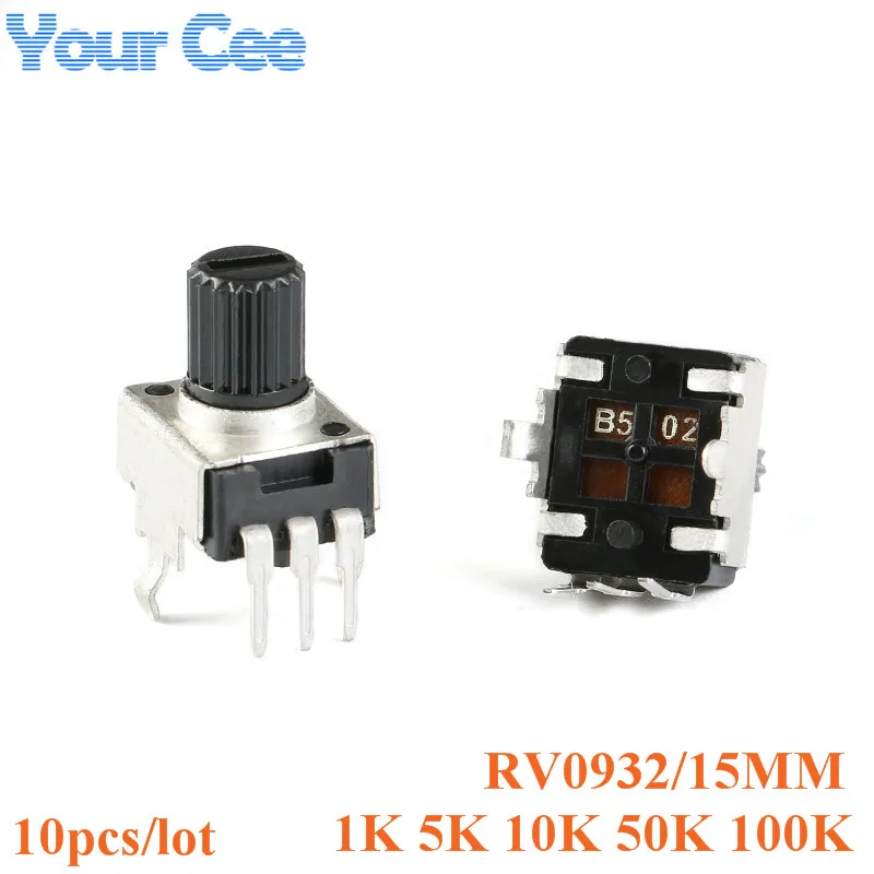 10Pcs Rv09 Vertical…