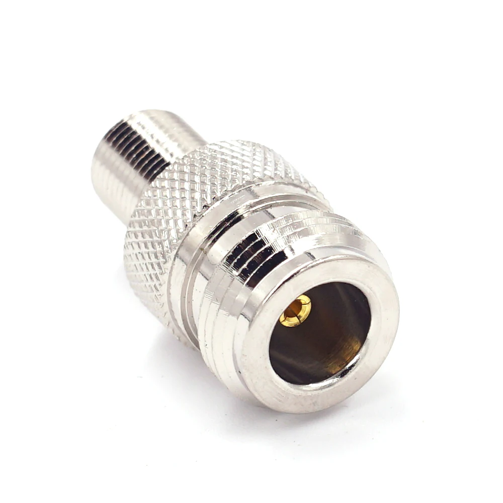 N Type Female to F Female RF Coaxial Adapter Connector