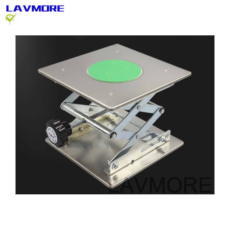 

Processor bracket small stainless steel lifting table laboratory manual screw flat electric alumina