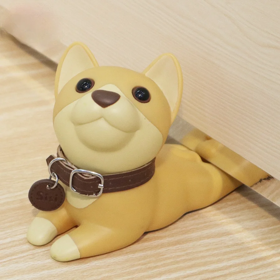Cartoon Creative Silicone Door Stopper Wedge Door Catcher Block Home Office Children Security Door Card Safety Protect Stopper