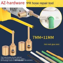 PPR repair rod water pipe repairer repair tool PE repair leak repair hot melt die head to avoid wall