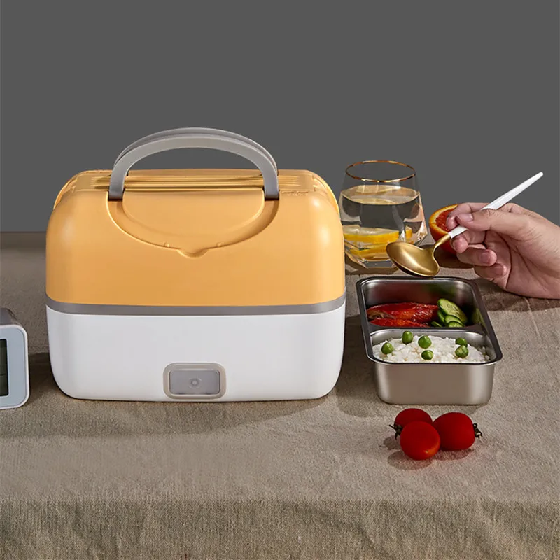 220V 1L Mini Electric Lunch Heating Box Automatic Steaming Cooking Machine Portable Multi Rice Cooker