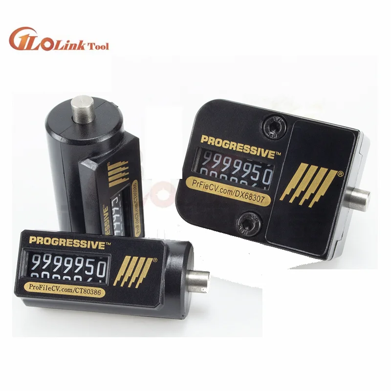 قطع غيار القوالب الميكانيكية 7 Digitals CVPL-200 والعفن VCR-18 النار عدادات أداة قياس باليد فنجر عداد مسجل