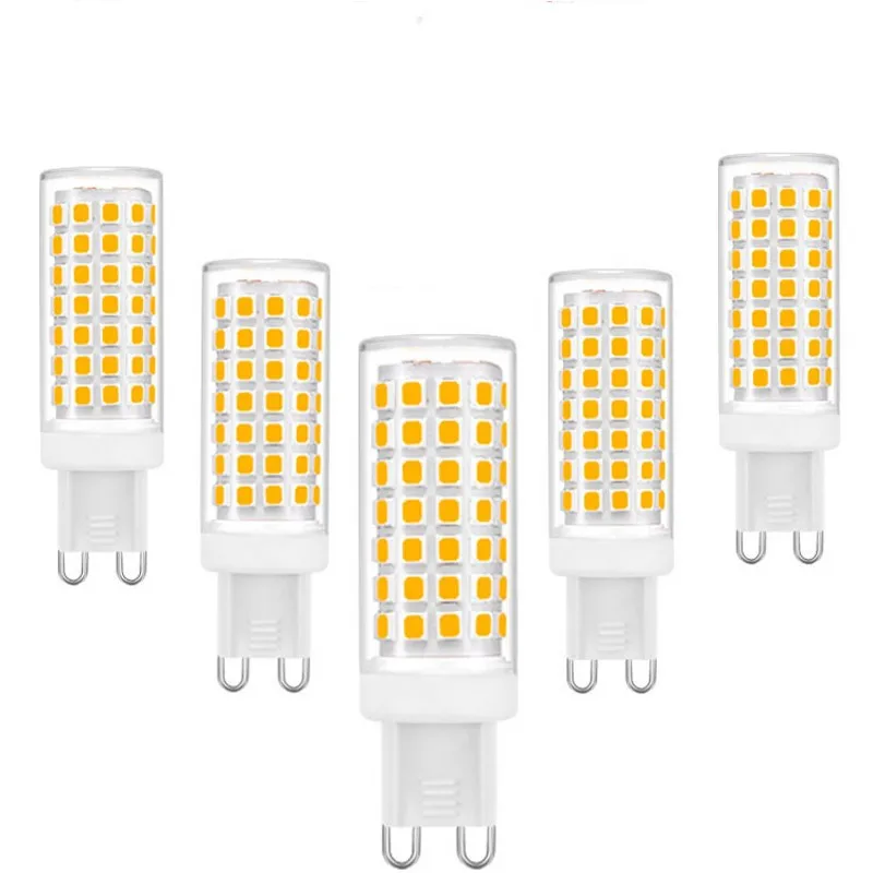 G9 żarówka led 5W 7W 9W 12W 220V G9 lampa led SMD2835 G9 LED światło kukurydziane wymień 30W 40W 50W 70W 80W światło halogenowe