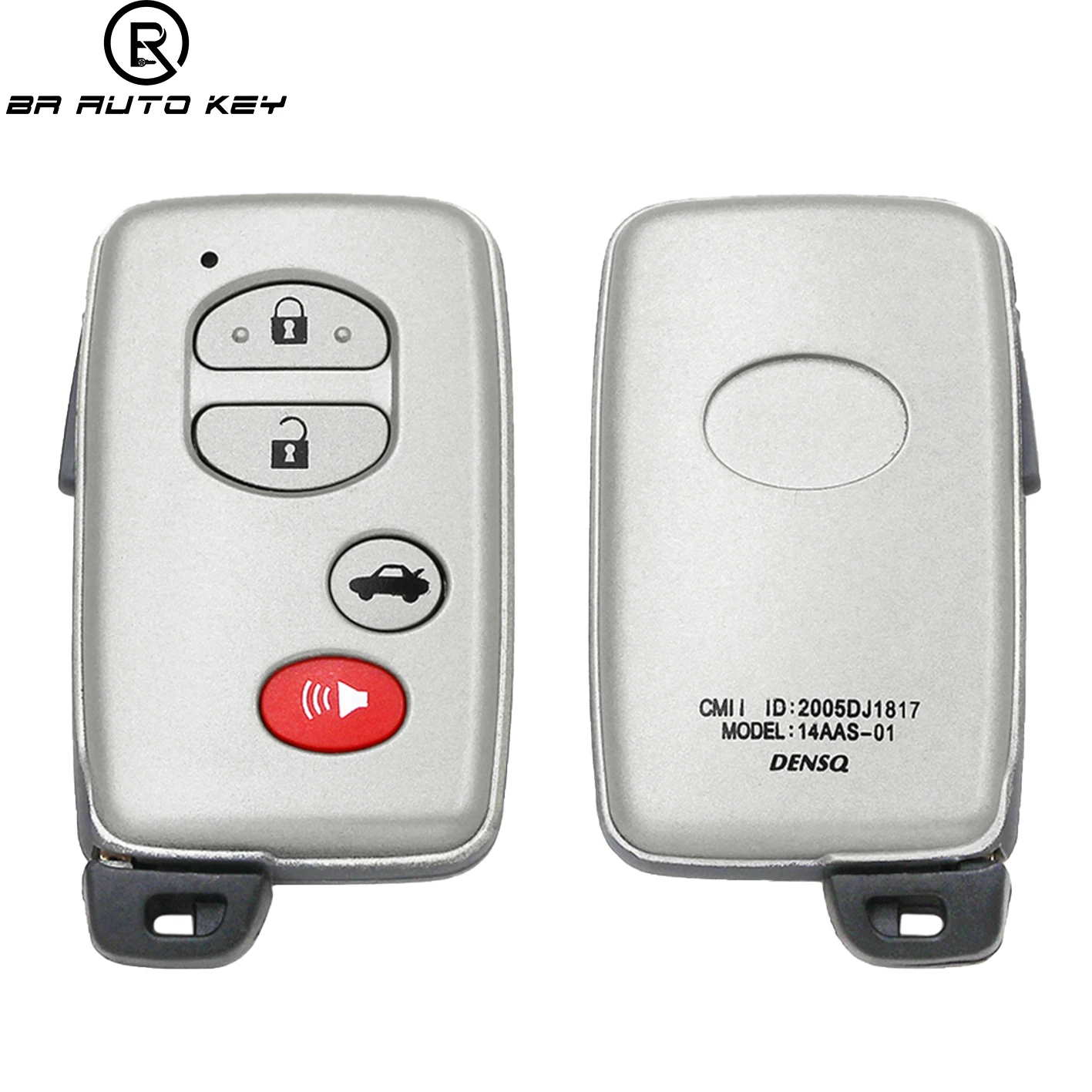 

271451-3370 4Buttons Smart Proximity Key Remote Key Fob for Toyota Camry Avalon 2006-2010 433Mhz ID4D Chip