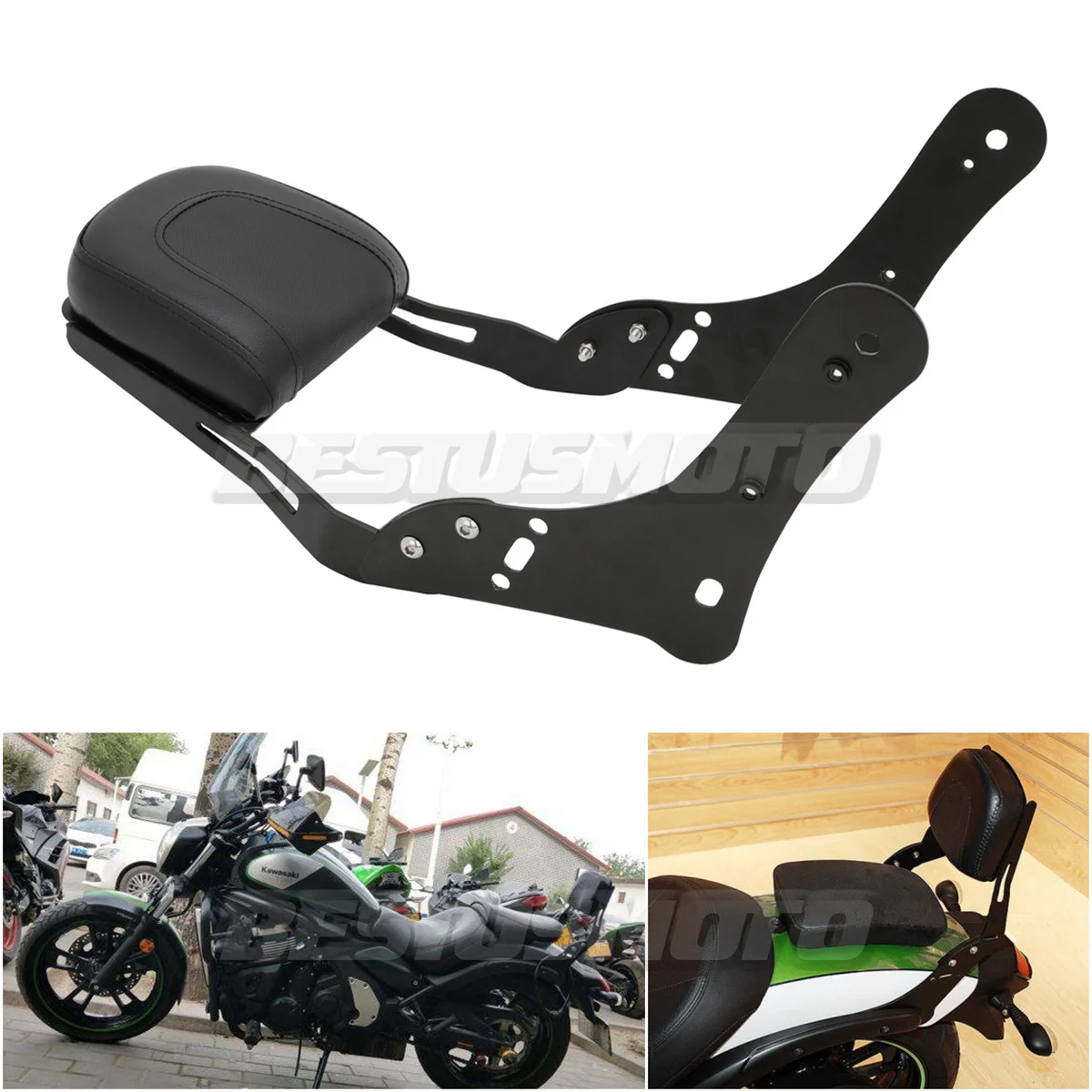 

Motorcycle Detachable Backrest Sissy Bar For Kawasaki Vulcan 650 S VN650 2015 2016 2017 2018 2019 2020 2021 2022 2023