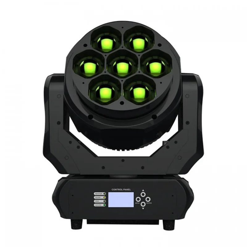 Stage Moving Head Wash Licht 7*40W Led Rgbw 4 In 1