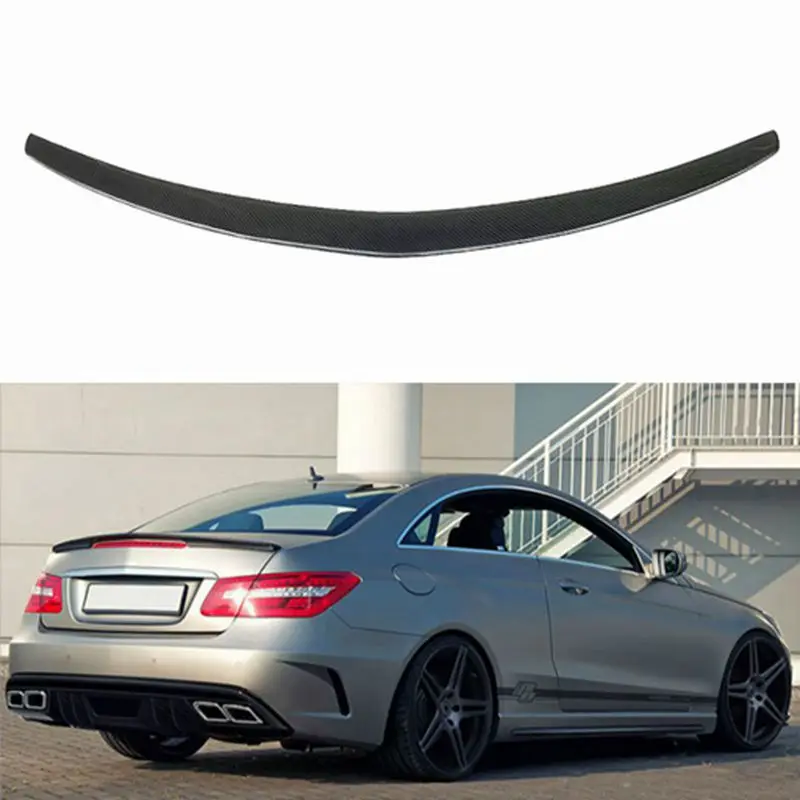 W207 C207 Carbon Fiber Trunk Spoiler AMG Style Wing For Mercedes benz E Class Coupe 2010 - 2016 E200 E250 E300 E350