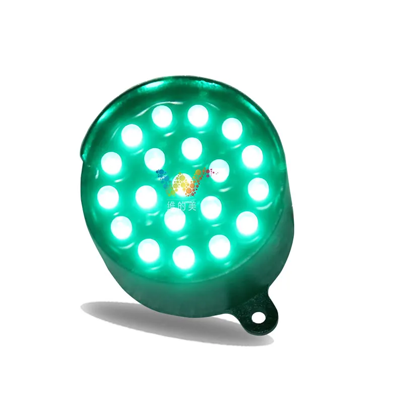 Tablero de flecha LED impermeable C52, módulo de grupo de píxeles, señal verde