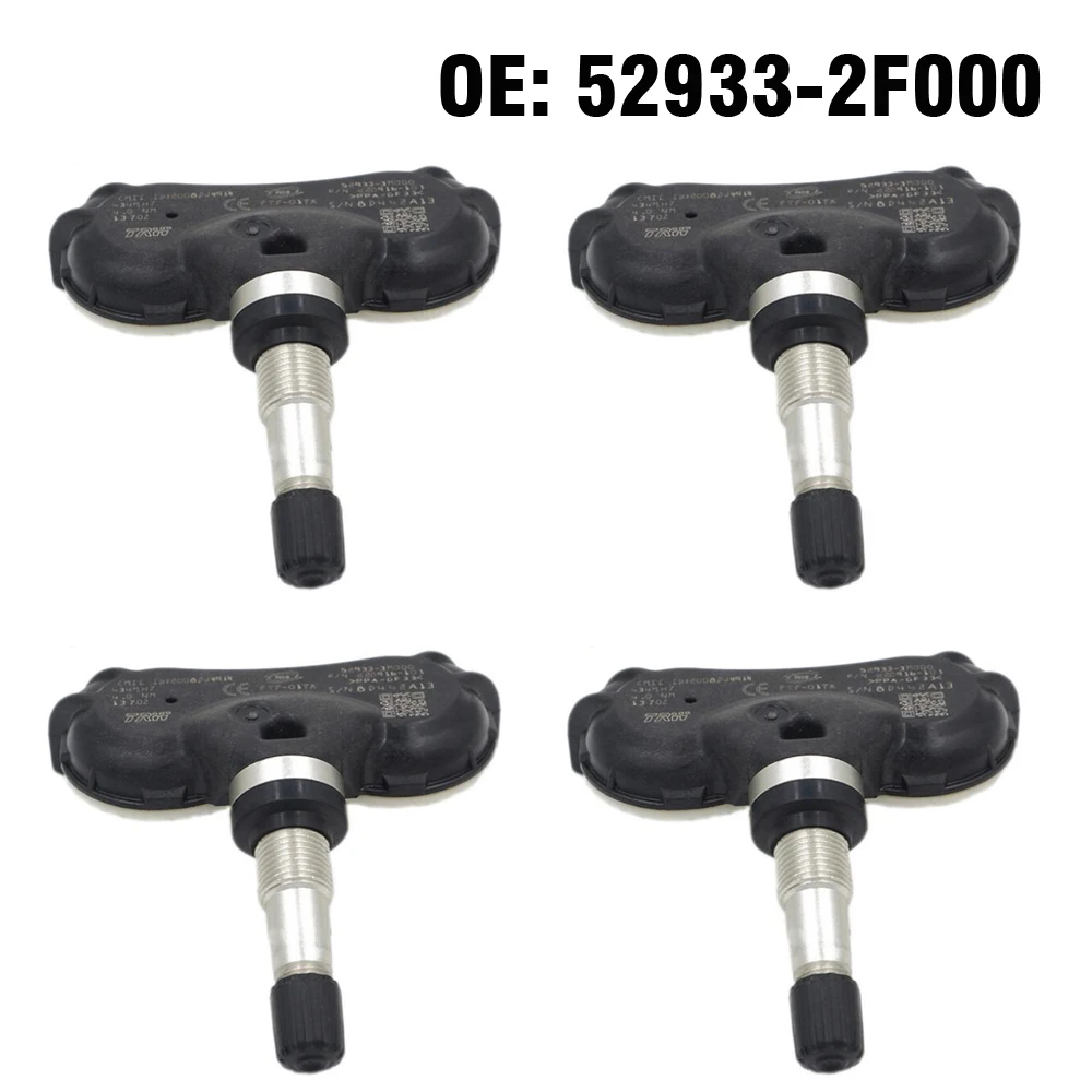 

4 PCS Car Tire Pressure Monitor Sensor TPMS 52933-2F000 for KIA Sportage Rio III 3 Borrego Spectra 2007 2008 2009 2010 2011