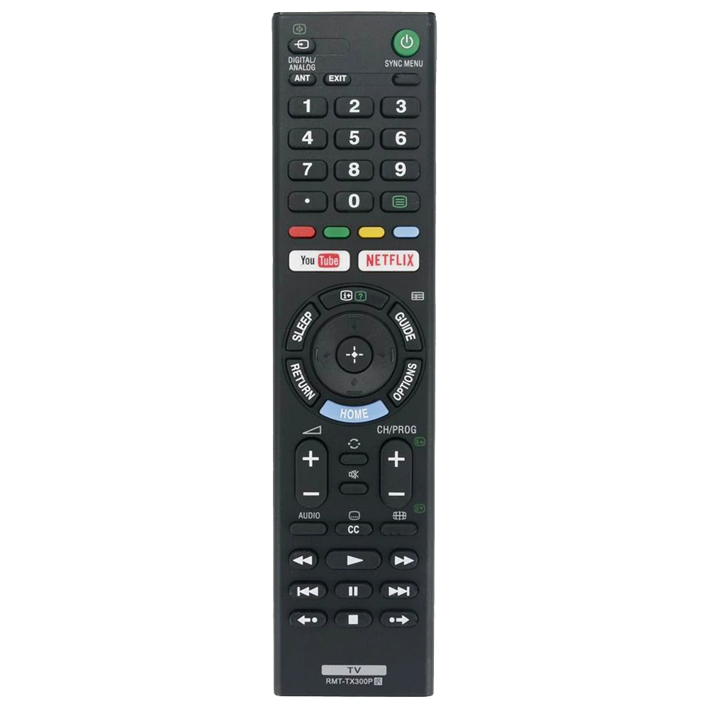 

New RMT-TX300P Replacement For Sony LED Smart TV Remote Control With Youtube Netflix Apps KD-49X7007E KDL-32W617E KDL-40W667E