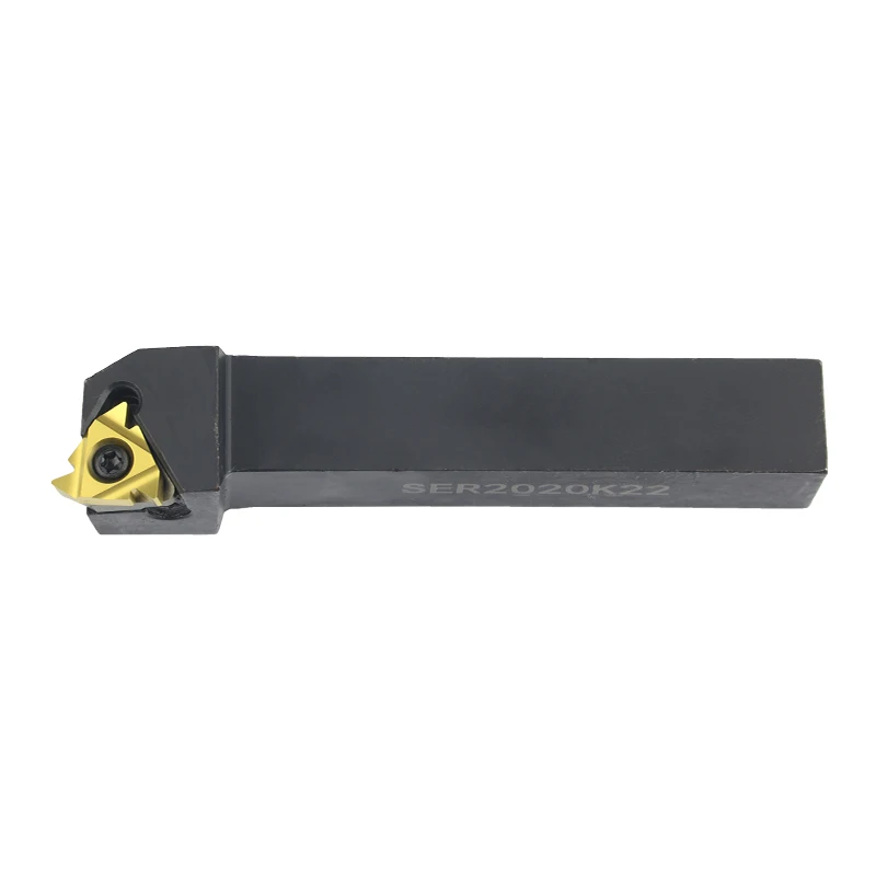 Imagem -05 - Ferramentas de Torneamento de Rosca Externa Cortador do Torno Inserções do Carboneto Cnc Holder Grupo Ser2023k22 Ser2525m22 Ser3232p22 1pc