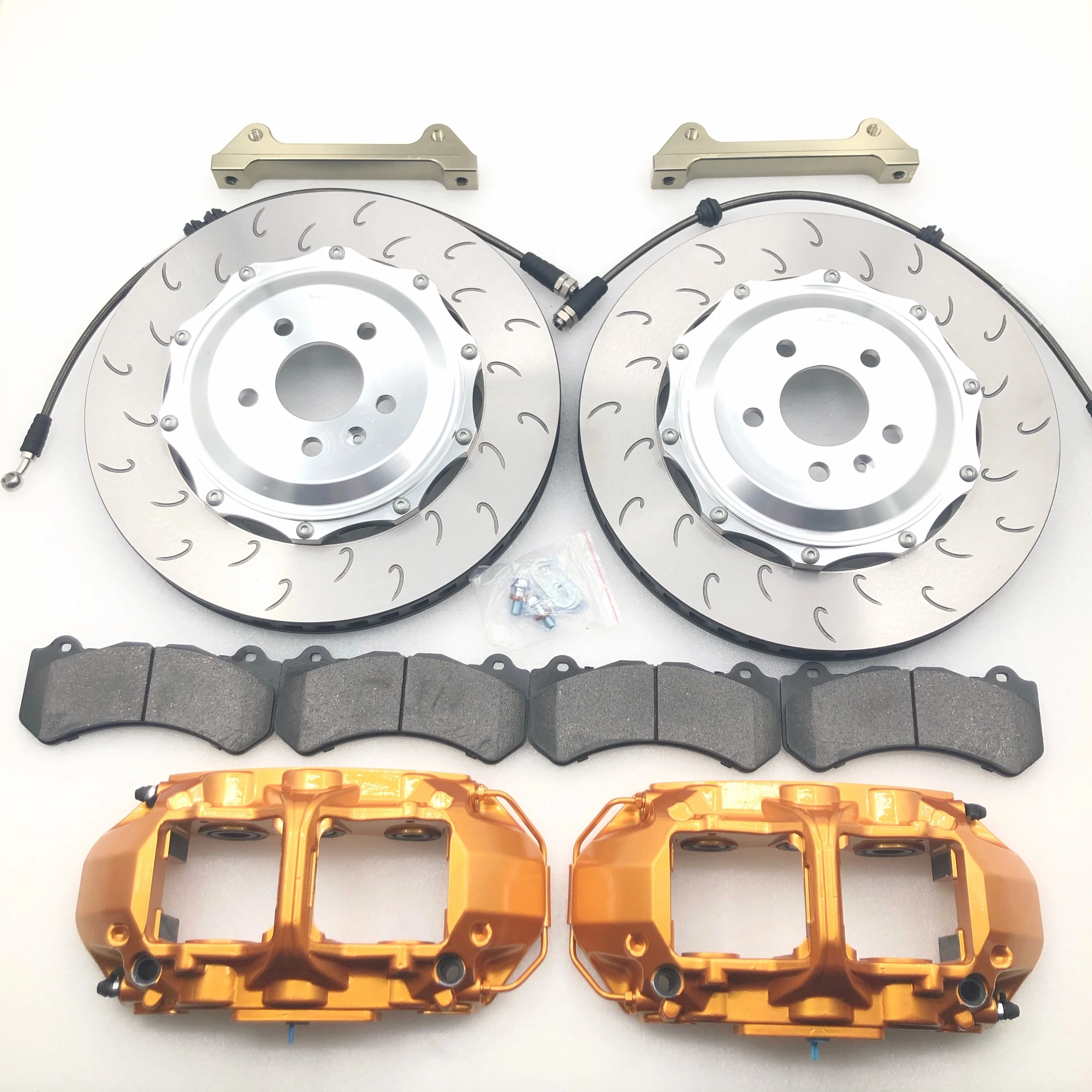 

High-performance 6pot calipers refit BMW-3-series E46/E90/F30 red GT6 brake system for the 20-inch front wheels with 380*34 disc